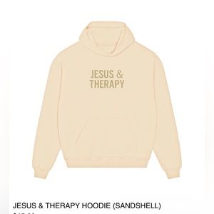 Bold Apparel Hoodie “Jesus & Therapy”